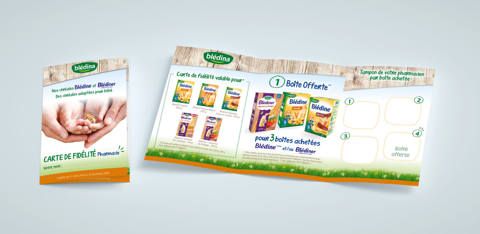 Blédina || Carte de Fidélité || Céréales