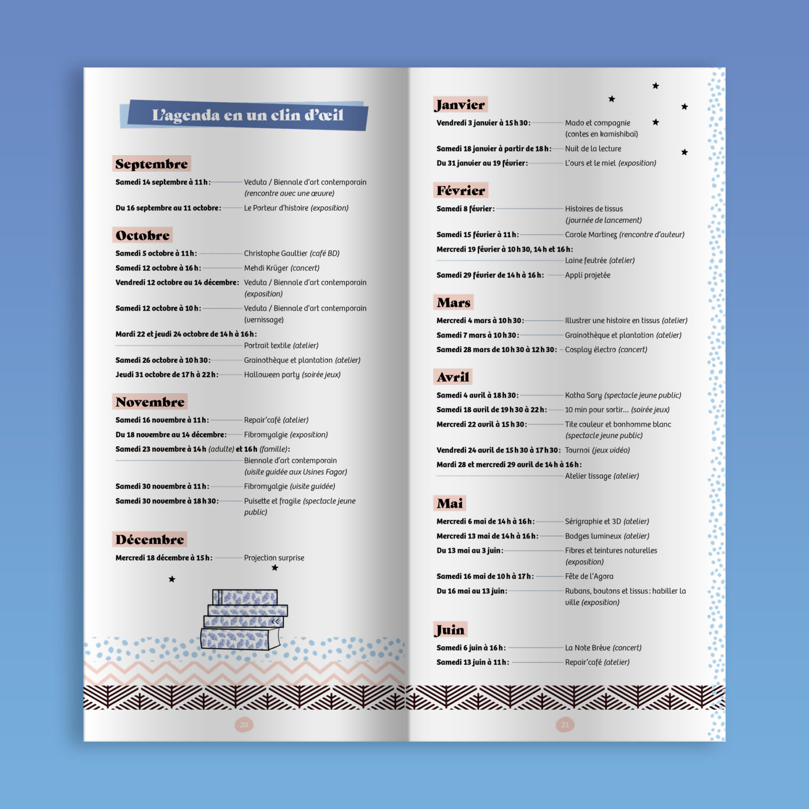 Chassieu || Brochure 16 pages || Médiathèque & Ludothèque || Pages intérieures