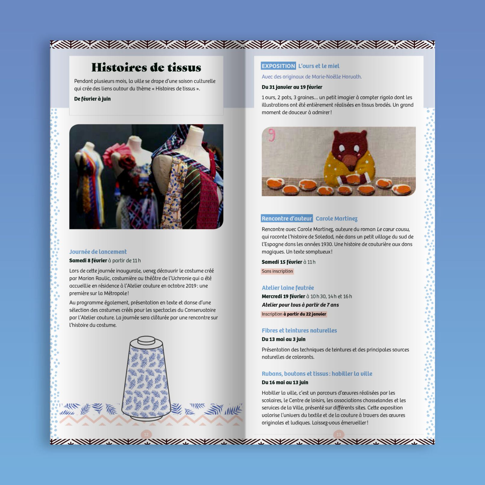 Chassieu || Brochure 16 pages || Médiathèque & Ludothèque || Pages intérieures