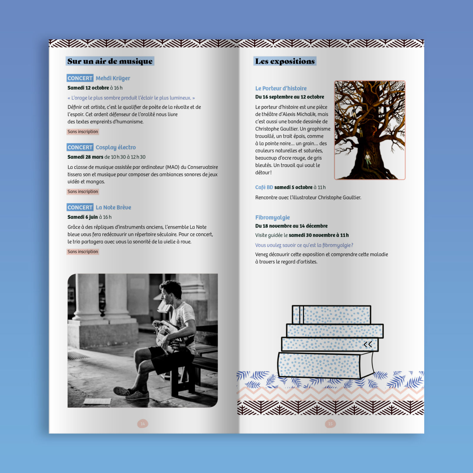Chassieu || Brochure 16 pages || Médiathèque & Ludothèque || Pages intérieures