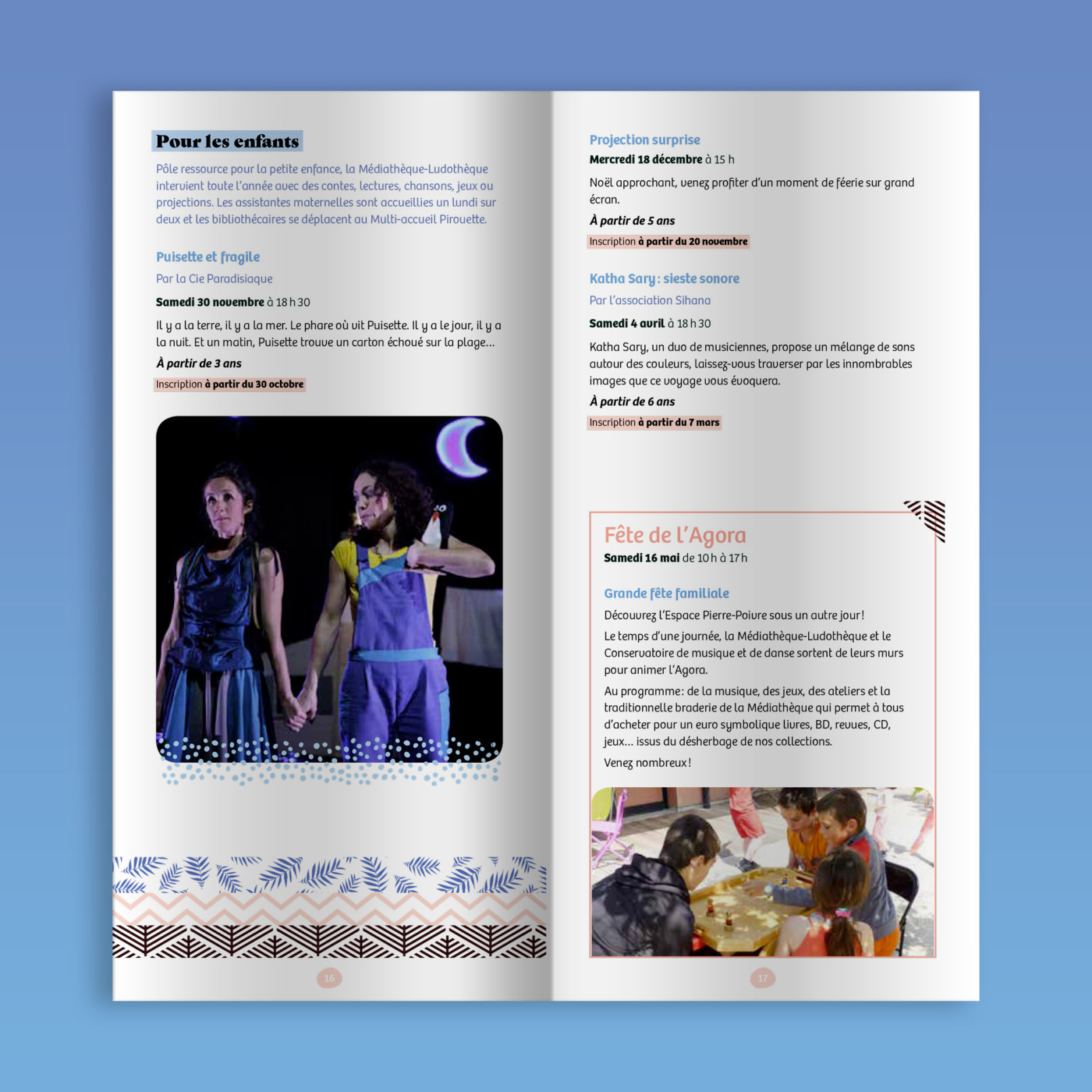 Chassieu || Brochure 16 pages || Médiathèque & Ludothèque || Pages intérieures